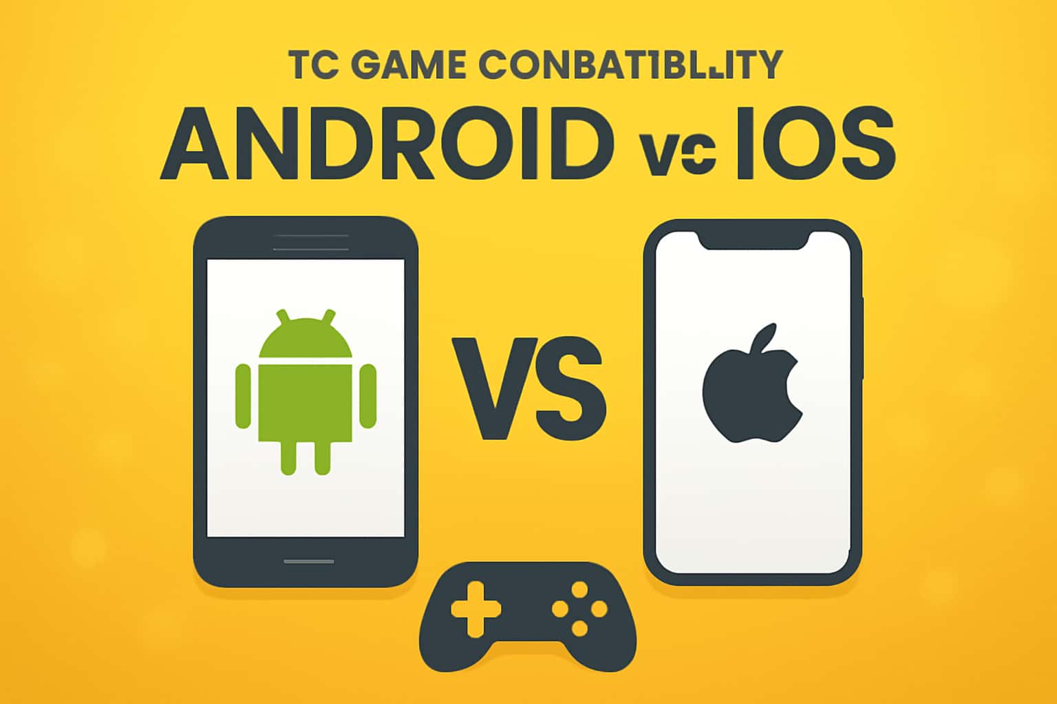 Visual representation of Android vs iOS TC Game compatibility