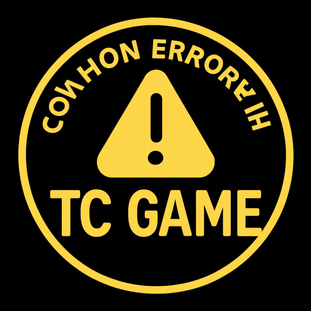 Icon representing Common Errors in TC Game.