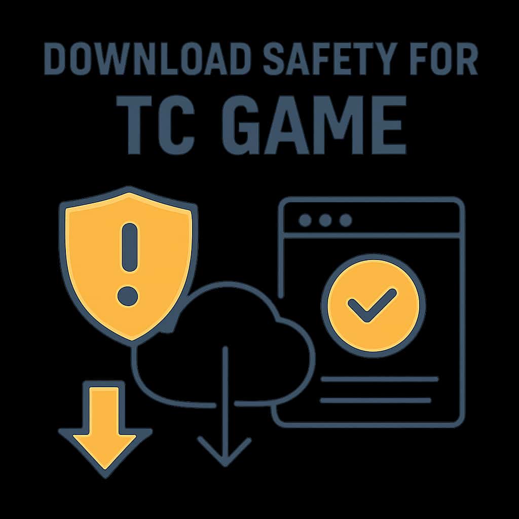 Diagram explaining Download Safety for TC Game.