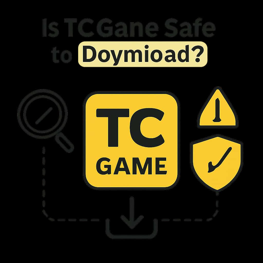 Illustration of downloading procedures for TC Game.
