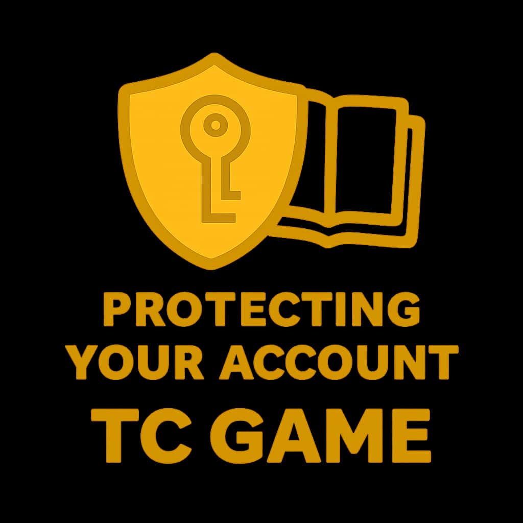 Badge representing account security for TC Game.