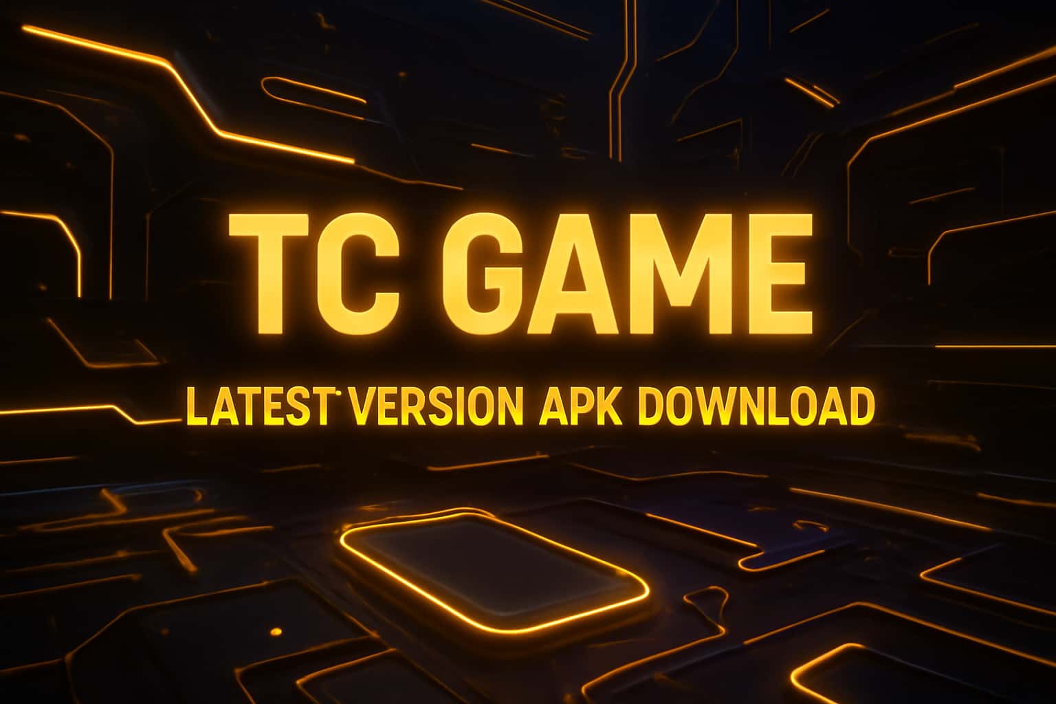 Futuristic mobile game background